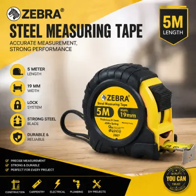 ZEBRA Steel Measuring Tape