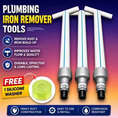 Plumbing Iron Remover Tools/ একটি সিলিকনের ওয়াসার ফ্রী