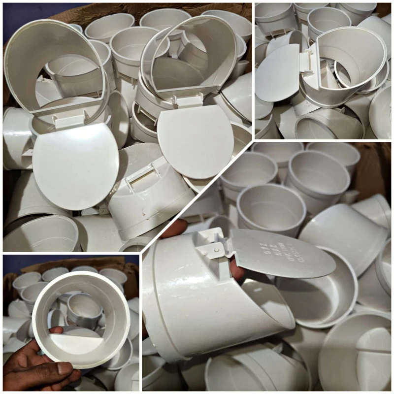 4" Swing cap / Backflow