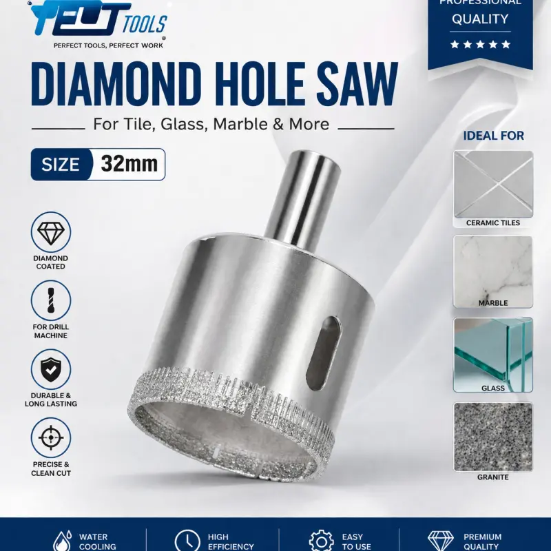 32mm Diamond Hole Saw Bit